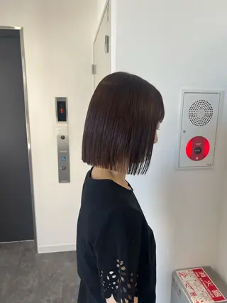 ミディアム ひなた-YUCCA- モデル様募集中のヘアスタイル