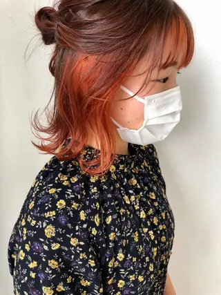 ショート カラー 小谷野 真優のヘアスタイル