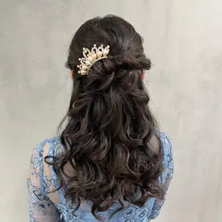 ロング ヘアアレンジ 🫧tomoka 透明感カラー🫧のヘアスタイル