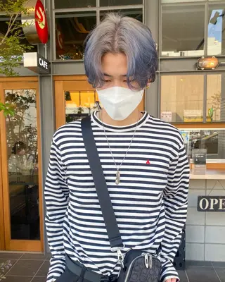 ショート カラー メンズ 栄/矢場町 三井太朗のヘアスタイル