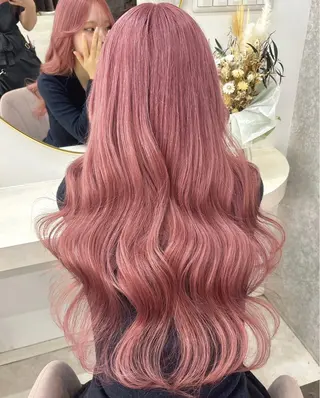 ロング 💘Kurea💘 艶髪/韓国/暗髪のヘアスタイル