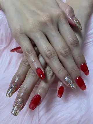 ネイル rukianail 新里のネイルデザイン