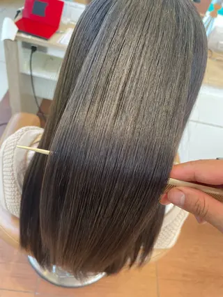 ロング カラー ヘアアレンジ Hair Salon en 四街道店所属・金森 斗夢のヘアスタイル