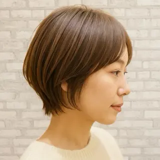 ショート 髪質改善/ブラック ヘア/リンのヘアスタイル