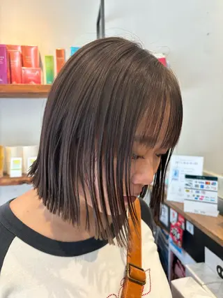 ショート カラー Lisa🪄似合わせ ／デザインカラーのヘアスタイル