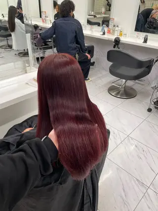 ロング カラー ヘアアレンジ 💗横浜美容室 💗HARUNAのヘアスタイル