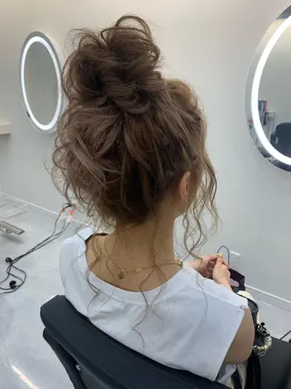 ヘアアレンジ lien natsukiのヘアスタイル