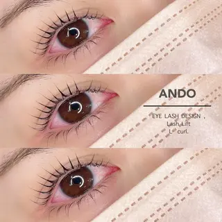 マツエク・マツパ ANDO HIKARIのヘアスタイル