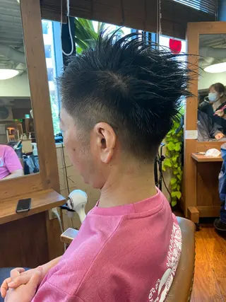 ショート メンズ スローエイジング/ ダメージレス鈴木慎一のヘアスタイル