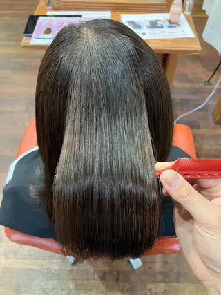 セミロング 原畑 貴志のヘアスタイル