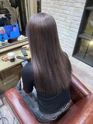 カラー 12月予約不可 /オギノアオリのヘアスタイル