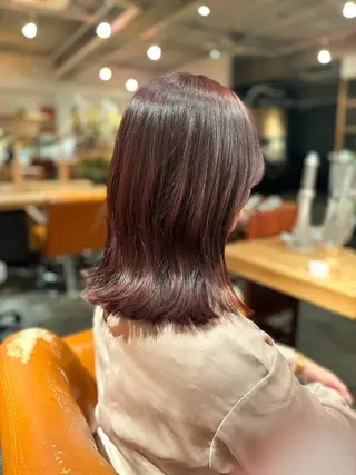 カラー 髪質改善カラー ベージュ🤎YUMEのヘアスタイル