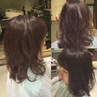 ミディアム 松村 崇弘のヘアスタイル