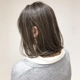 ミディアム カラー 高橋 昭雄のヘアスタイル