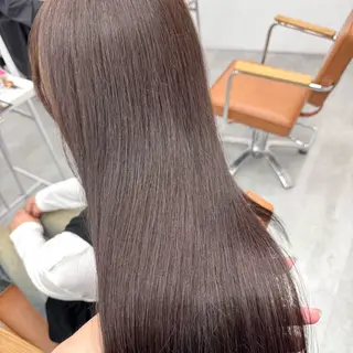 ロング カラー ヘアアレンジ ブリーチなしカラー /ベージュ/安形翔のヘアスタイル