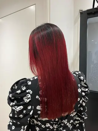 ロング カラー ELLE salon サエのヘアスタイル