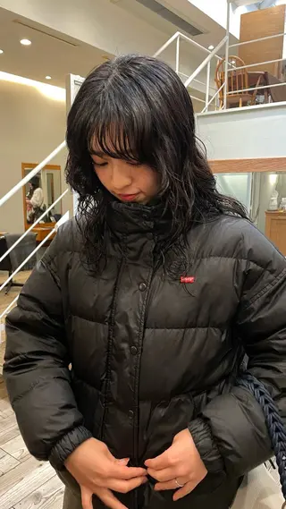 セミロング パーマ 原宿/ケパーマ 🧺ユウマのヘアスタイル