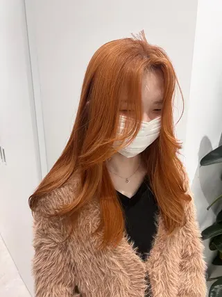 セミロング カラー ally hairsalon所属・Emi .のヘアスタイル