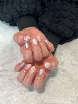 ネイル 四之宮 百花のネイルデザイン