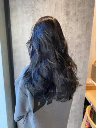 ロング 韓国トレンドヘア しゅーやのヘアスタイル