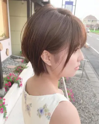 ショート 狩野 純一郎のヘアスタイル