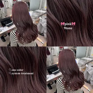 ロング 透明感カラー🫧⌇ 青🫐🩵のヘアスタイル