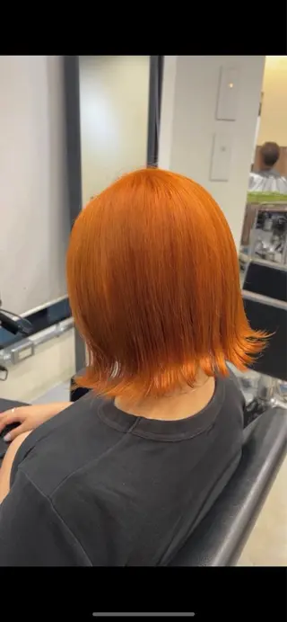 ショート カラー 韓国ヘア🇰🇷 YUKINAのヘアスタイル