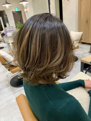 カラー ima所属・メンズヘア特化 ニヘイのヘアスタイル