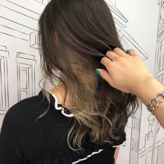 セミロング カラー レイヤー,ボブ / 彩未のヘアスタイル