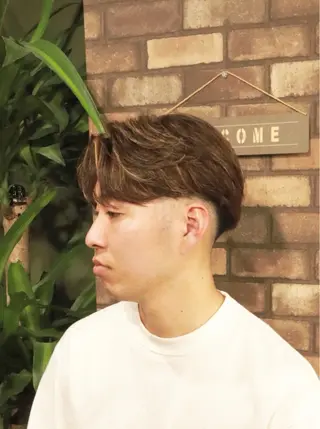 ミディアム Maison所属・メンズ特化 浜本志厳のヘアスタイル