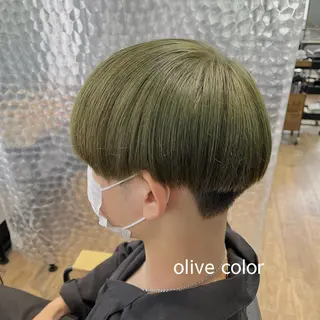 ショート カラー メンズ メンズカット/パーマ Yoshiのヘアスタイル