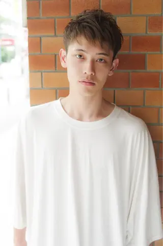 ショート メンズ さとう ダリューシュたかひこのヘアスタイル