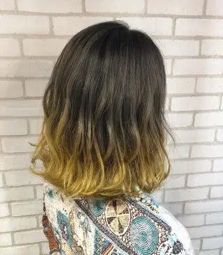 ミディアム カラー パーマ ヘアアレンジ メンズ キッズ ネイル マツエク・マツパ 新宿/髪質改善/ 美髪矯正✨浅江通友のヘアスタイル