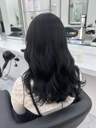 ロング カラー 💙ハイトーン韓国風 色白ヘア💙manaのヘアスタイル