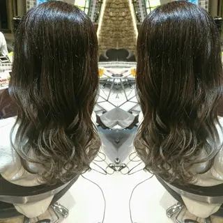 ミディアム カラー youres センター南所属・センター南 SEIJIのヘアスタイル