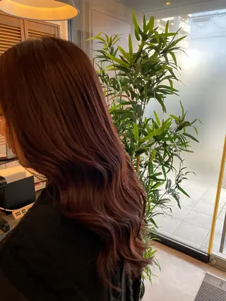 セミロング 希優🌺ソムリエ /ブリーチ/カットのヘアスタイル