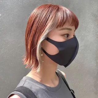 ショート カラー ヘアアレンジ tane.所属・【ダメージレス施術】 【透明感】北村 拓也のヘアスタイル