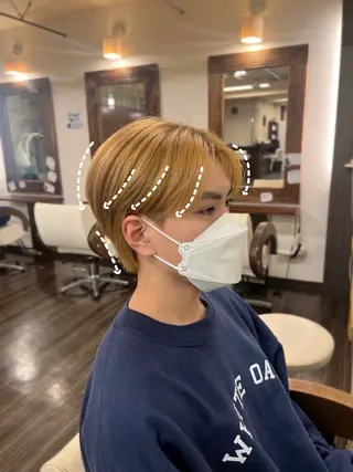 メンズ 💎森 ハリス誠一💎のヘアスタイル