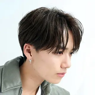 メンズ 韓国風メンズ特化🦋 /ダウンパーマ/千原のヘアスタイル