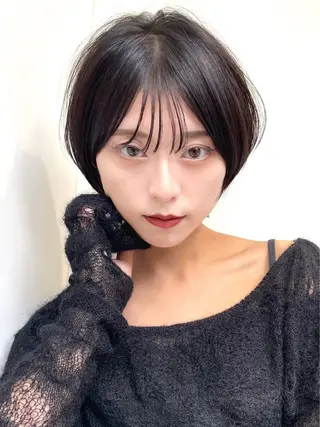 ショート 大人レイヤー ヨシミカズヤのヘアスタイル