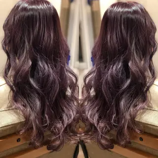 ロング カラー M IIのヘアスタイル