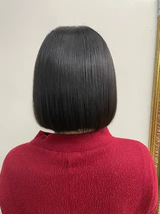 ミディアム 川畑 大地/波巻きパーマのヘアスタイル