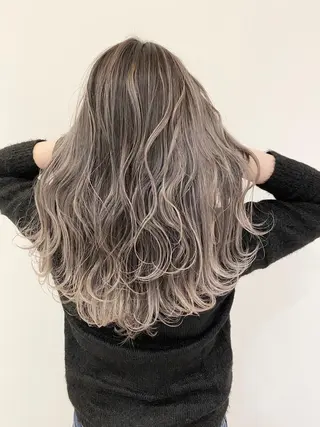 ロング カラー 美髪改善・ストレート 🌿エクステ/カンジのヘアスタイル