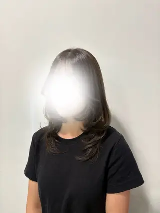 セミロング カラー 新城/Beret/ スズキサクラ🌸のヘアスタイル