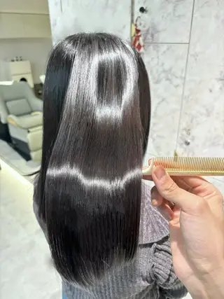 ロング 髪質改善/艶神 八木　洸登のヘアスタイル