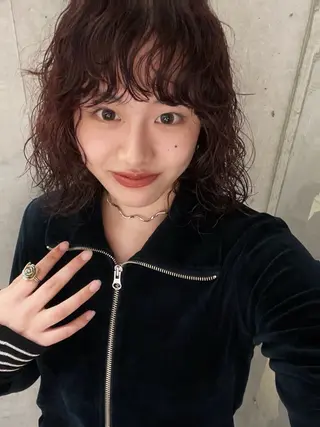 ミディアム パーマ sano rikitoのヘアスタイル