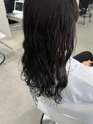 ロング パーマ Lyuck所属・艶カラー ⋆✦ HIROMIのヘアスタイル