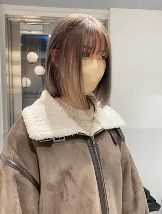 セミロング ୨୧柔らかいカラー nozomi ୨୧のヘアスタイル