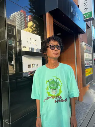 パーマ メンズ CHIC 蘭のヘアスタイル