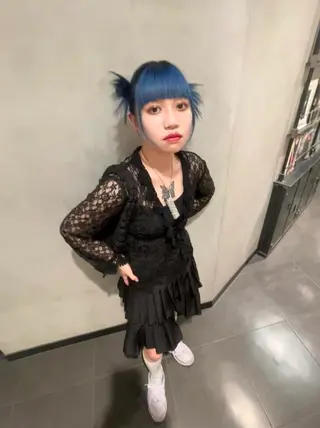 ミディアム カラー ヘアアレンジ オタク特化🎀 顔まわり🎀ゆうなのヘアスタイル